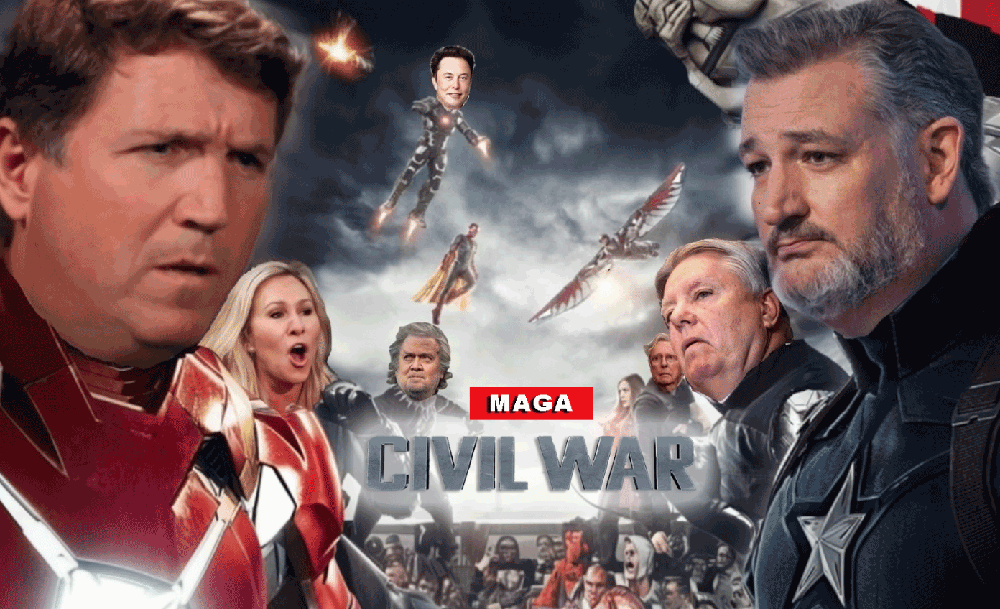 MAGA Civil War Parody
