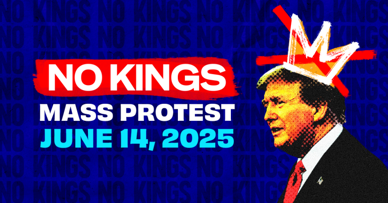 No KIngs Protest