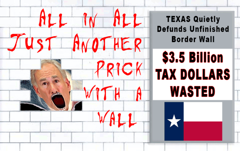 Greg Abbott and Wall